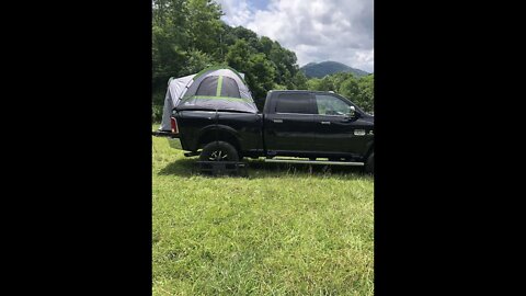 1-Shot Deer Hunting Prep 2022: New Ram Truck Tent! And Masking Your Bow Shot!