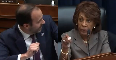 Maxine Waters Gets in Tense Exchange With GOP Lawmaker: ‘Just One Moment Please!’