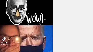 THE FAKE JOE BIDEN ACTOR’S PROSTHESIS SLIPS ON CAMERA - TRUMP NEWS