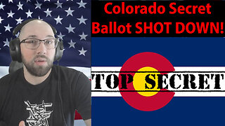 Colorado Democrats MUST Stop Voting With SECRET BALLOT!