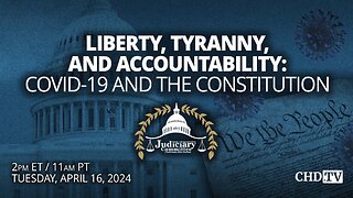 Liberty, Tyranny, and Accountability: Covid-19 and the Constitution | Apr. 16