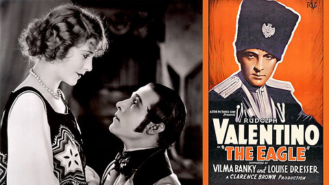 The Eagle 1925 Rudolph Valentino, Louise Dresser, Vilma Banky, Silent Film Movie