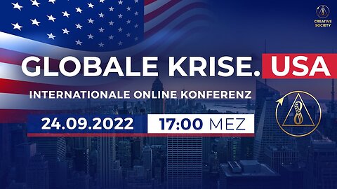 Globale Krise USA Internationale Online-Konferenz, 24. September 2022