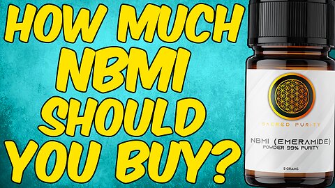 How Much NBMI (Emeramide) Should You BUY?