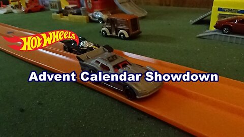 Hot Wheels Advent Calendar Race