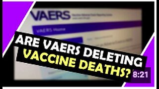 Are VAERS Deleting / Replacing VACCINE DEATHS?