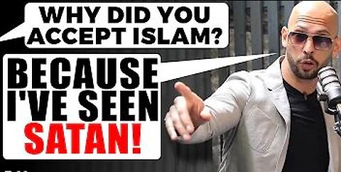 REAL REASON WHY ANDREW TATE ACCEPTED ISLAM!