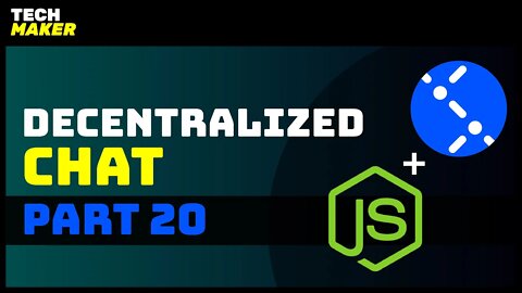 Node JS Tutorial | Decentralized Chat Application with Aleph.im and Node.js - Part 20