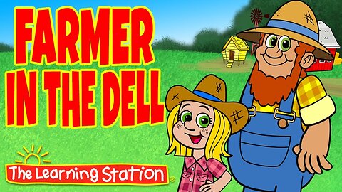 The Farmer in the Dell Poem 2024 - New Nursery Rhyme Songs 2024 - Cartoons for Babies