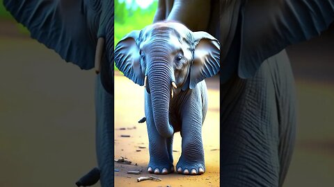 Cute Baby Elephant #shorts