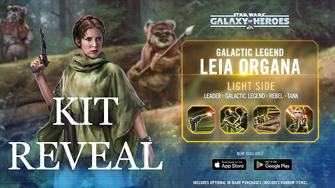 GL Leia Organa Kit Reveal | MAJOR R2 Buffs & Team Heals! | Leia Makes Trash Rebels OP??