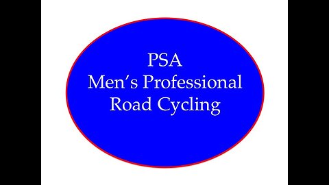 PSA Men's Professional Road Cycling