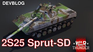 2S25 Sprut-SD Devblog [War Thunder "Direct Fire" Update]