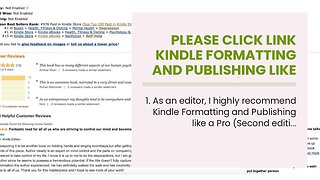 Please click link Kindle Formatting and Publishing like a Pro (Second edition): 80 Self-Publish...