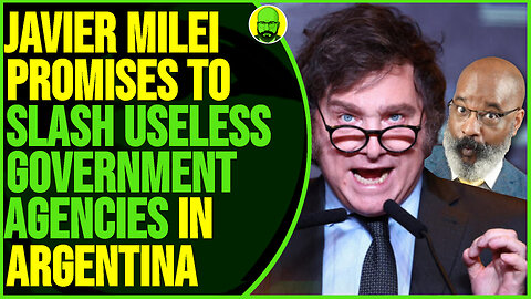 ARGENTINA'S NEWLY ELECTED PRESIDENT JAVIER MILEI PROMISES TO SLASH USELESS GOV. MINISTRIES