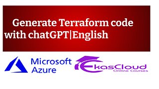 #Terraform #chatGPT #AI #Automation