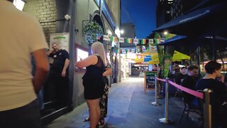 Australian Saturday Nightlife in Brisbane City