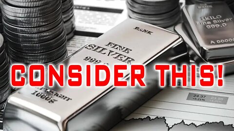 This Factor Should Be Considered Before Buying Silver