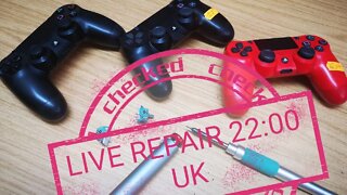 PS4 Controller Repair Live 22:00 UK