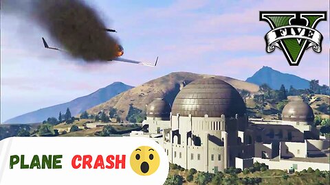 Gta 5 Plane Crash Video Part #1