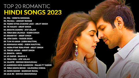 Top 20 Romantic Hindi songs 2023 I Best new hindi songs 2023