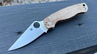 Cruwear Natural Micarta PM2: What Did Spyderco Change?