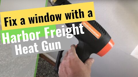 How to Fix a Broken Window Seal with a Blow Dryer or Heat Gun