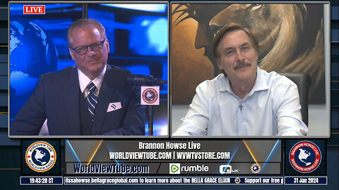 Mike Lindell Graciously Congratulates Brannon Howse as He Becomes COO and President of General Flynn's New TV Network