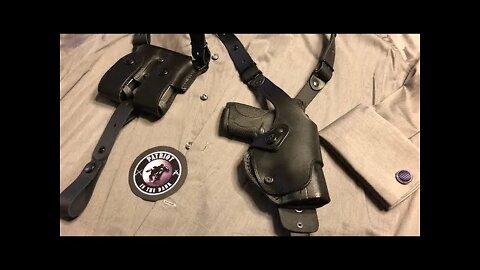 Craft Holsters – Leather Vertical ROTO Shoulder Holster & Duel Mag Carrier Pt 2A Review * PITD
