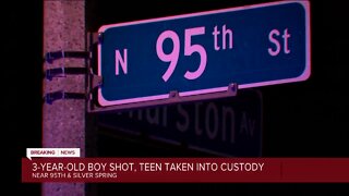 3-year-old shot, 16-year-old arrested; Milwaukee police say