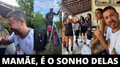 CARLINHOS MAIA E BRANCA ZOANDO AS MENINAS DA VILA NA DANCINHA