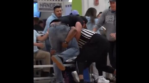 BLEACHER CREATURE: Mad Dad Attacks Ref in Viral Youth Basketball Clip [WATCH]