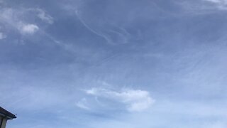 Wales sky and planes 6:34 pm 23/05/2023