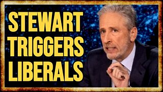 Libs CAN'T HANDLE Jon Stewart's 'Daily Show' Return