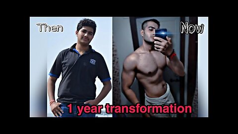 Crazy! 1 year Natural Transformation (18-19) | Journey from Fat to Muscles |During Lockdown | Piyush