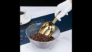 Small Ice Scoop, P&P CHEF 6OZ Stainless Steel Candy Food Flour Scoop, Utility for Kitchen Garde...