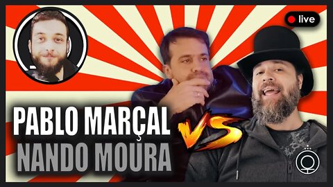 Reagindo t.r.eta Nando Moura x Pablo Marçal