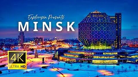 Minsk, Belarus - VIDEO 4K ULTRA HD 60FPS