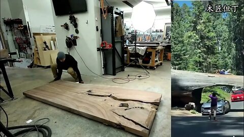 10- Buy a $2,900 piece of black walnut, work it up, and the result is eye-opening