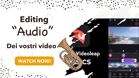Editing audio con Videoleap