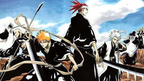 Fights Between Soul Reaper Captains | Bleach - Highlights