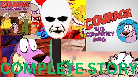 Embarking on the Full Journey of Courage the Cowardly Dog: A 35-Minute Odyssey