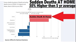 UK Sudden Deaths AT HOME 30% Higher Than Five Year Average Dr John Campbell