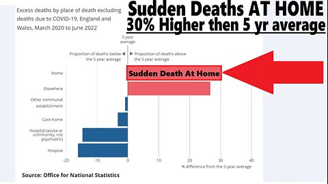 UK Sudden Deaths AT HOME 30% Higher Than Five Year Average Dr John Campbell