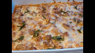 Baked Elbows Pasta Casserole!