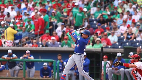 Joey Votto's first spring homer with Blue Jays