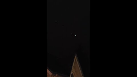 Strange Lights in the Clinton sky