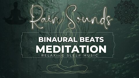 Dive into deep relaxation with the power of BINAURAL BEATS meditation! 🧘✨