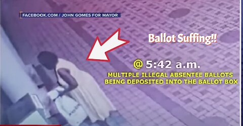 Woman CAUGHT Stuffing Ballots In Democrat Mayoral Primary!