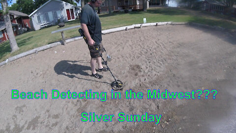 Beach Detecting in the Midwest???? Silver Sunday